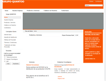 Tablet Screenshot of grupo-quantoo.com